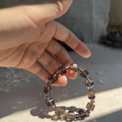 Black Obsidian Friendship Bracelet Black Obsidian Friendship Bracelet