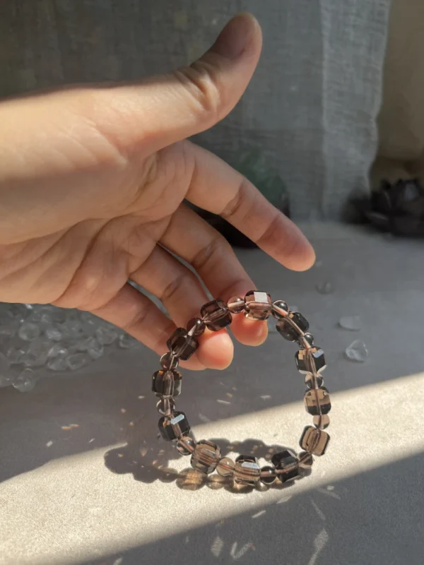 Black Obsidian Friendship Bracelet Black Obsidian Friendship Bracelet