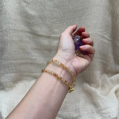 Energy Boosting Citrine Bracelet Energy Boosting Citrine Bracelet