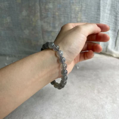 Gray Moonstone Crystal Bracelet Gray Moonstone Crystal Bracelet