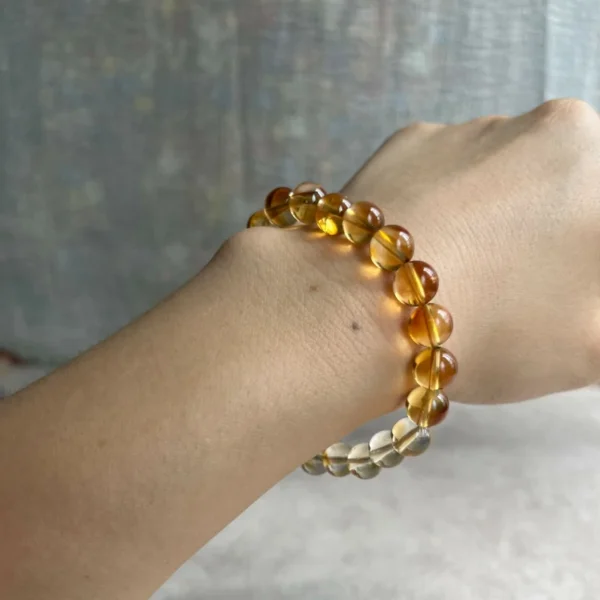 Handcrafted Yellow Topaz Bracelet Handcrafted Yellow Topaz Bracelet