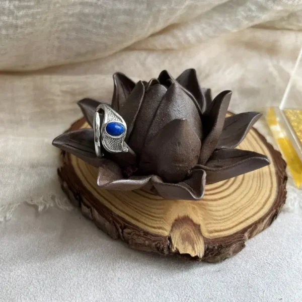 Lapis Lazuli Crystal Ring