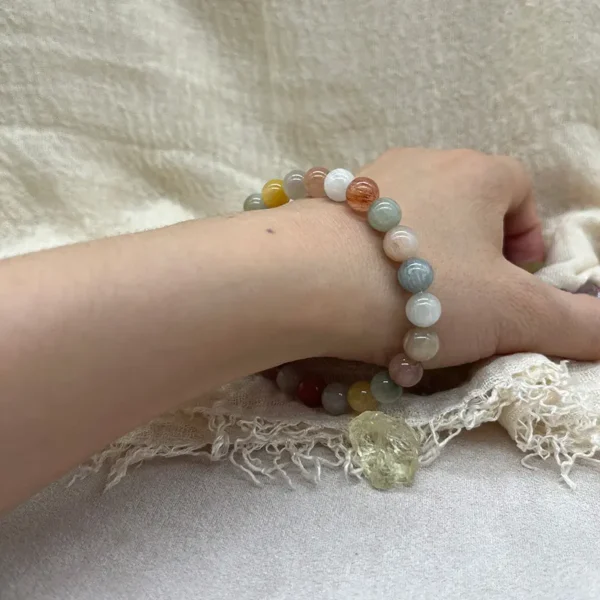 Multi Gemstone Fortune Bracelet Multi Gemstone Fortune Bracelet