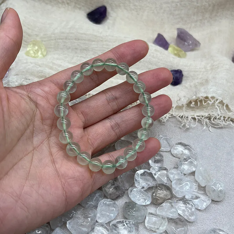 Prehnite Bracelet | Crystal Jewelry for Personal Growth and New Opportunities Prehnite Bracelet