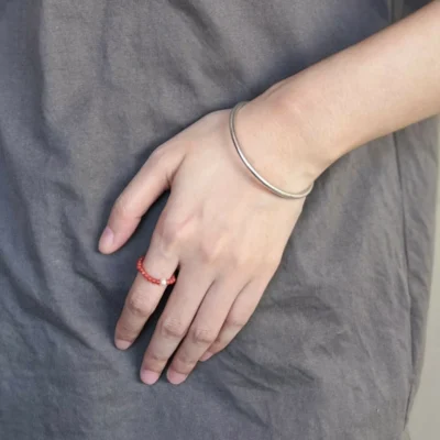 Red Agate Gemstone Ring Red Agate Gemstone Ring