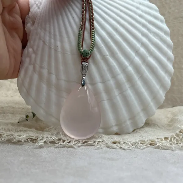 Rose Quartz Necklace Rose Quartz Necklace