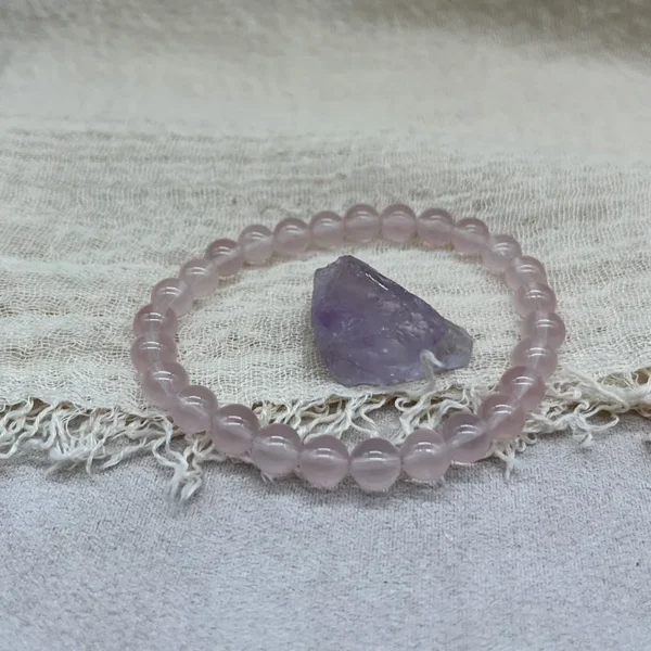 Rose Quartz Energy Bracelet Rose Quartz Energy Bracelet