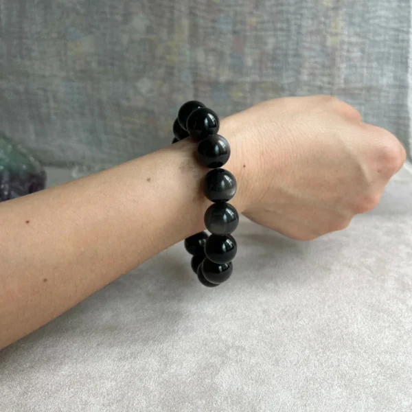 Silver Sheen Obsidian Crystal Silver Sheen Obsidian Crystal