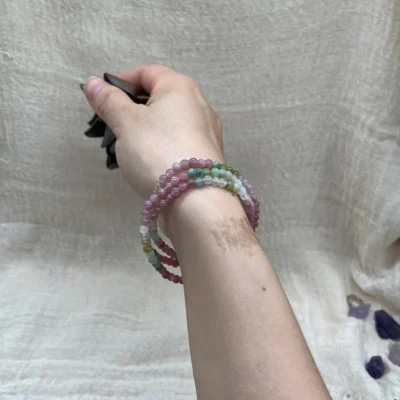 Tourmaline Bead Natural Texture Tourmaline Bead Natural Texture
