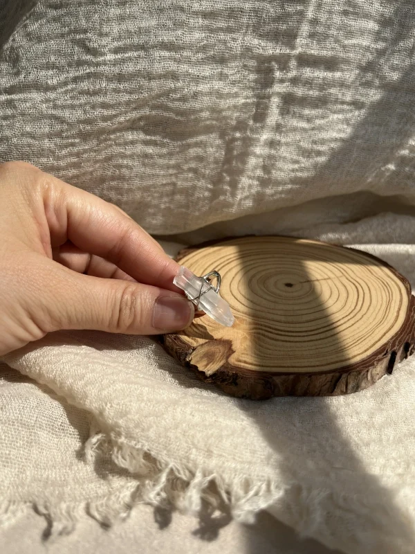 Women's White Crystal Ring