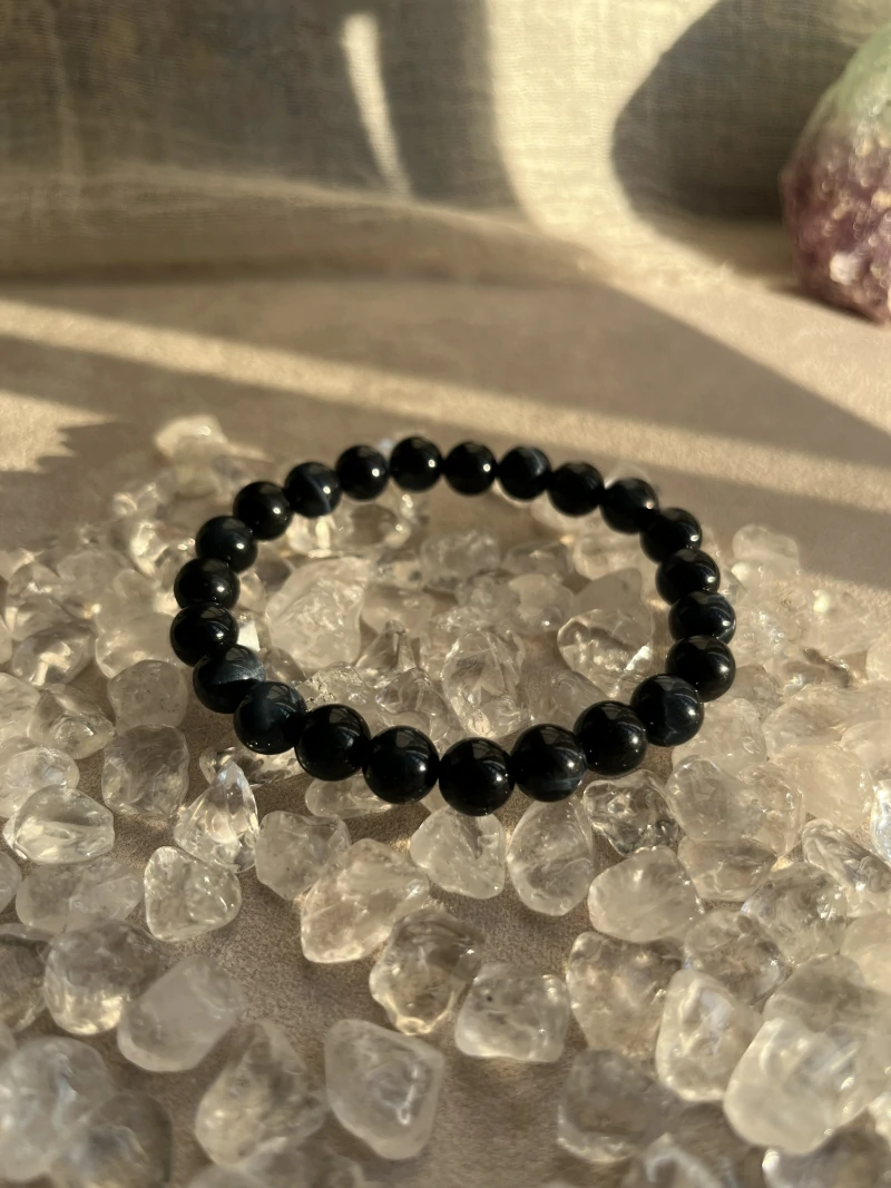 Natural Blue Tiger Eye & Hawk's Eye: A Fusion of Strength and Focus Blue Tiger Eye Beads