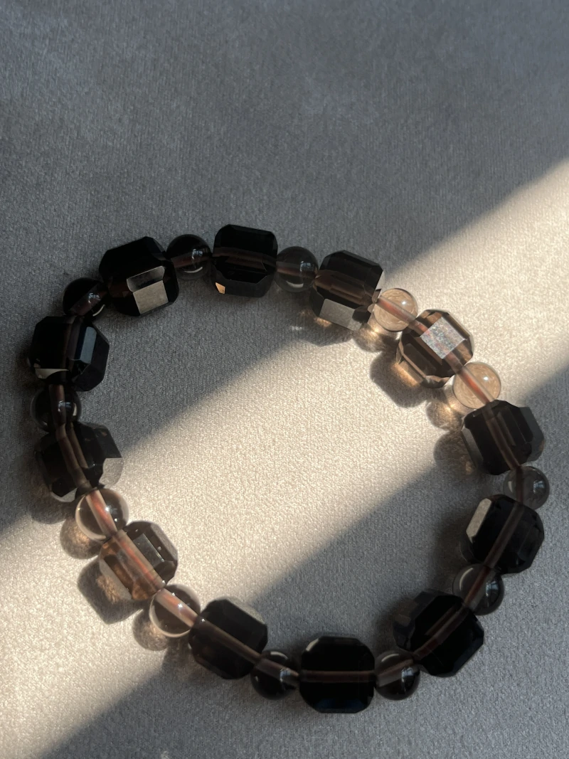 Golden Sheen Obsidian: A Stone of Resilience and Protection Feng Shui Black Obsidian Bracelet