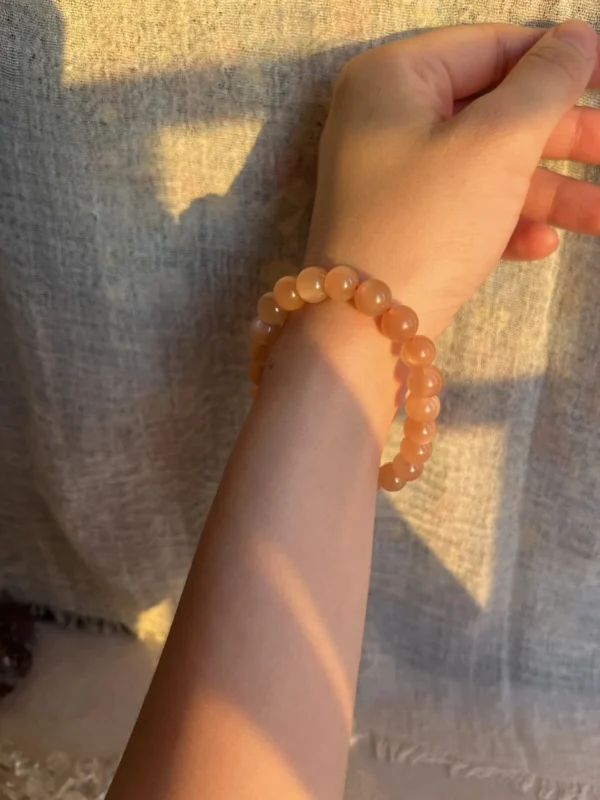 Moonstone Sunstone Bracelet Moonstone Sunstone Bracelet