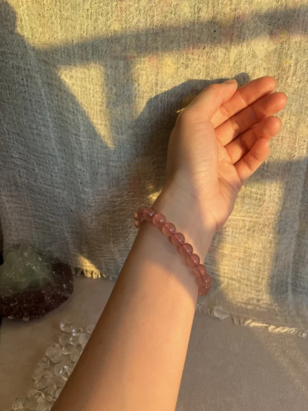 Strawberry Quartz Bracelet Strawberry Quartz Bracelet