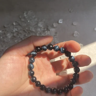 Tiger Eye Bracelet Blue Tiger Eye Bracelet Blue