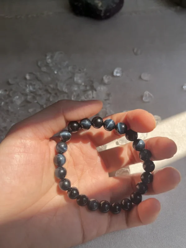 Tiger Eye Bracelet Blue Tiger Eye Bracelet Blue