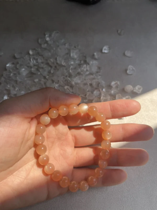 White Quartz Crystal Bracelet White Quartz Crystal Bracelet